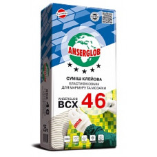 Клей для мармуру ANSERGLOB BCX-46, 25 кг.