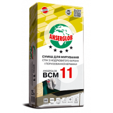  Суміш для кладки ANSERGLOB ВСМ 11, 25 кг в Одесі.