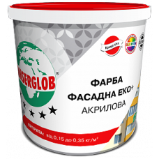 Фарба фасадна акрилова ANSERGLOB ЕКО+ 28 кг