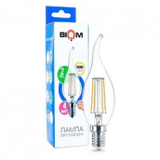 Світлодіодна лампа Biom FL-315 C35 LT 4W E14 3000K