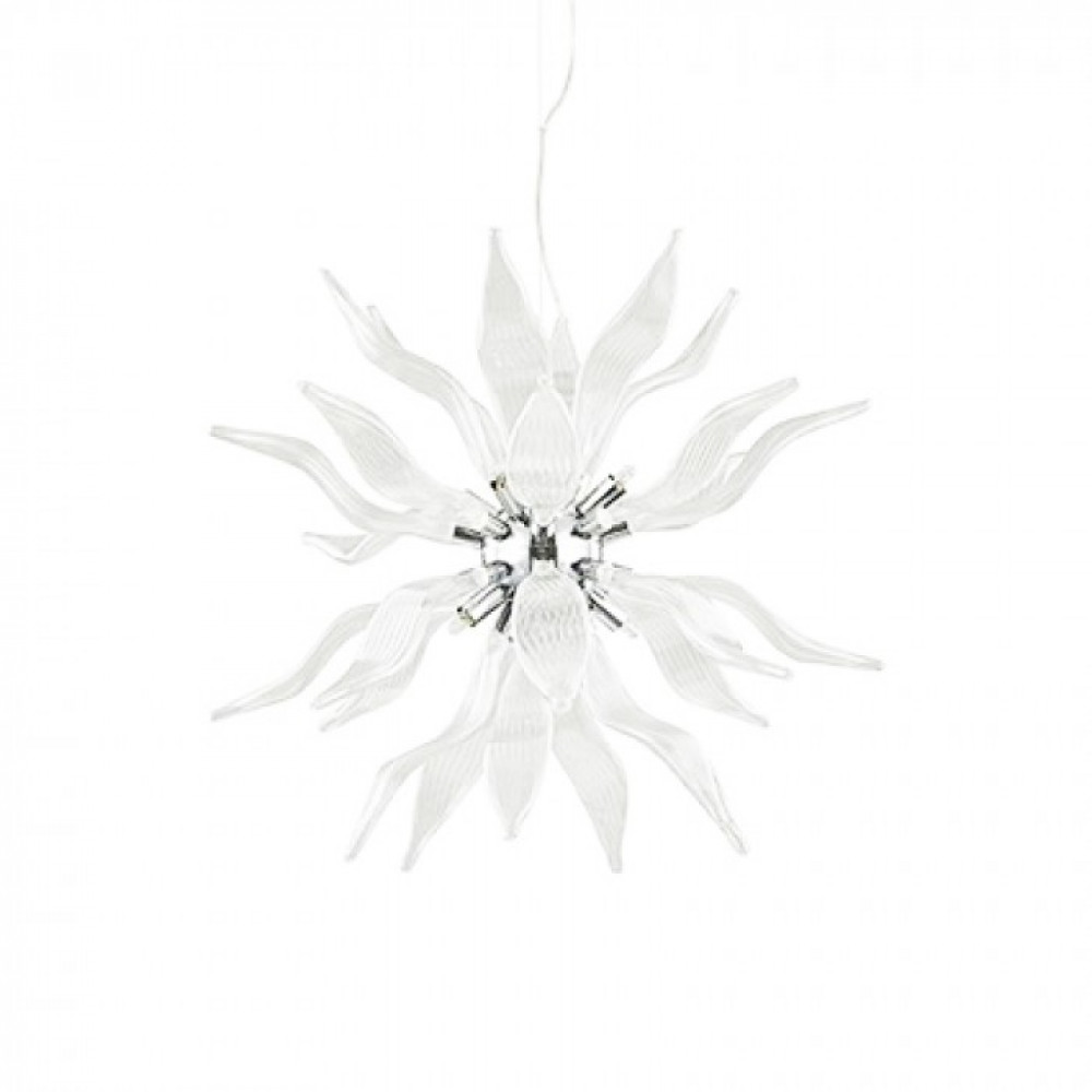 Освещение - Люстра IDEAL LUX Leaves SP8 Bianco (111957)