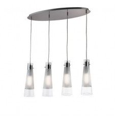 Подвесной светильник IDEAL LUX Kuky Clear SP4 Trasparente (023038)
