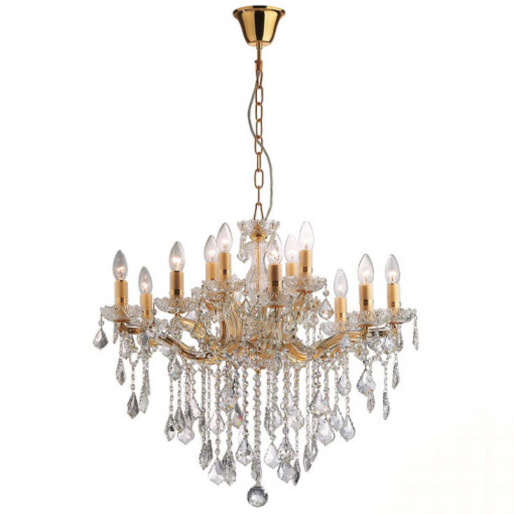 Освещение - Люстра IDEAL LUX Florian SP12 Oro (35611)