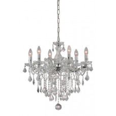  Кришталева люстра IDEAL LUX Florian SP6 Cromo (35628)