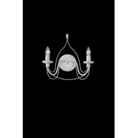 Бра IDEAL LUX Corte AP2 Bianco Antico (28460)