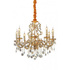  Кришталева люстра IDEAL LUX Gioconda SP8 Oro (60514)
