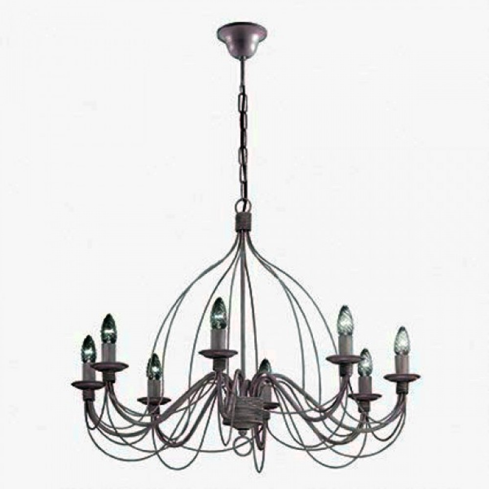 Освещение - Люстра IDEAL LUX Corte SP8 Ruggine (57194)