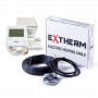 Нагревательный кабель Extherm ETC ECO - 30 м, 600 Вт + программируемый терморегулятор E51.716