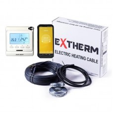 Нагревательный кабель Extherm ETC ECO - 150 м, 3000 Вт + Wi-Fi терморегулятор