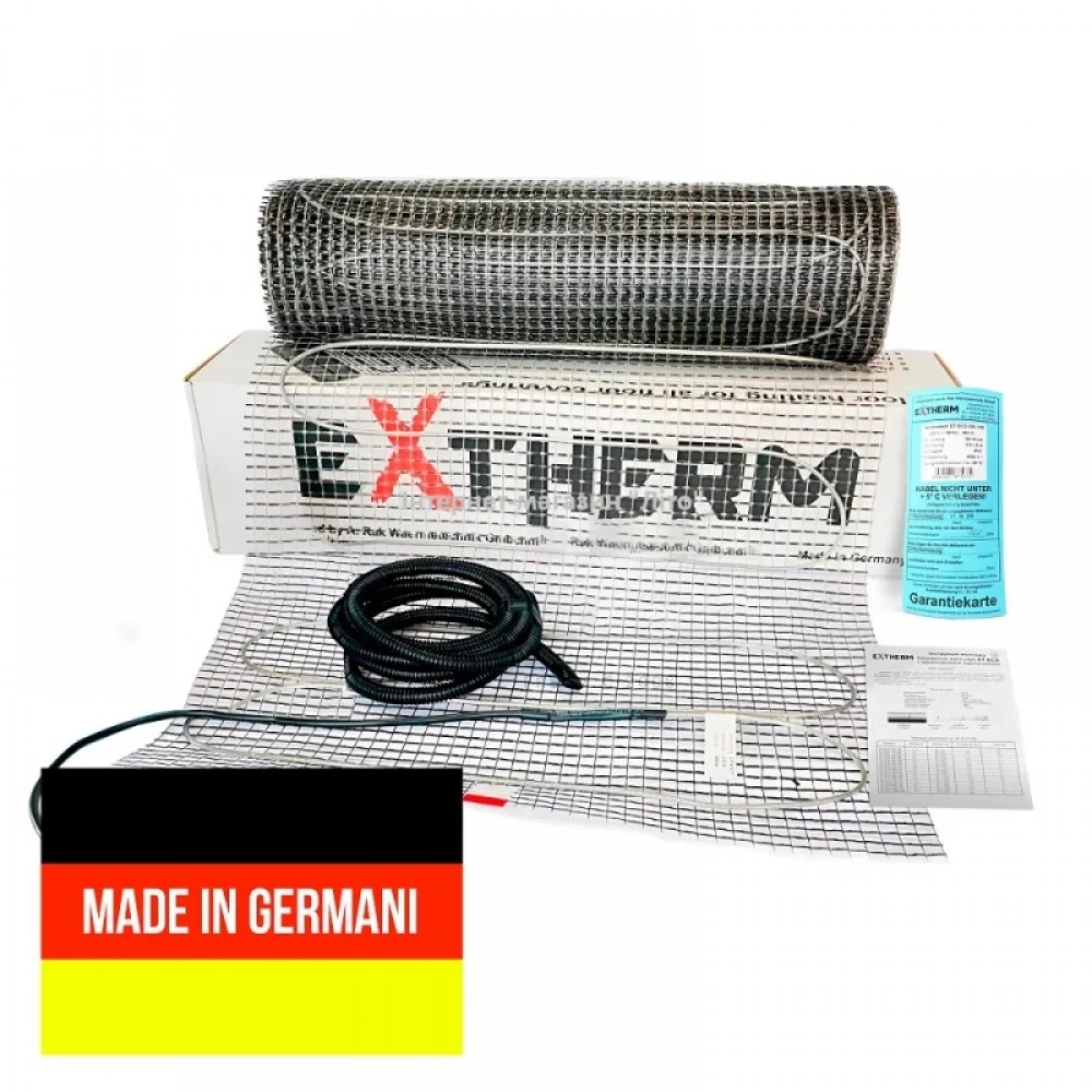 Нагревательный мат Extherm ET ECO 11 м² + механический терморегулятор RTC 70