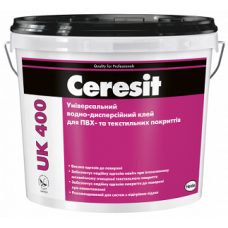 Клей для вінілової плитки ПВХ Ceresit UK 400, 14кг