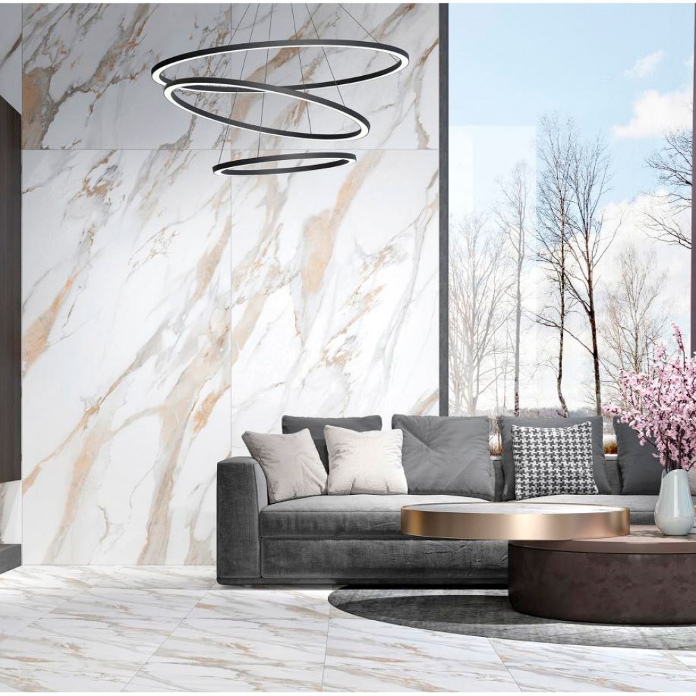 Керамогранит Интеркерама Calacatta Gold Серый 12060 35 071 60x120 см
