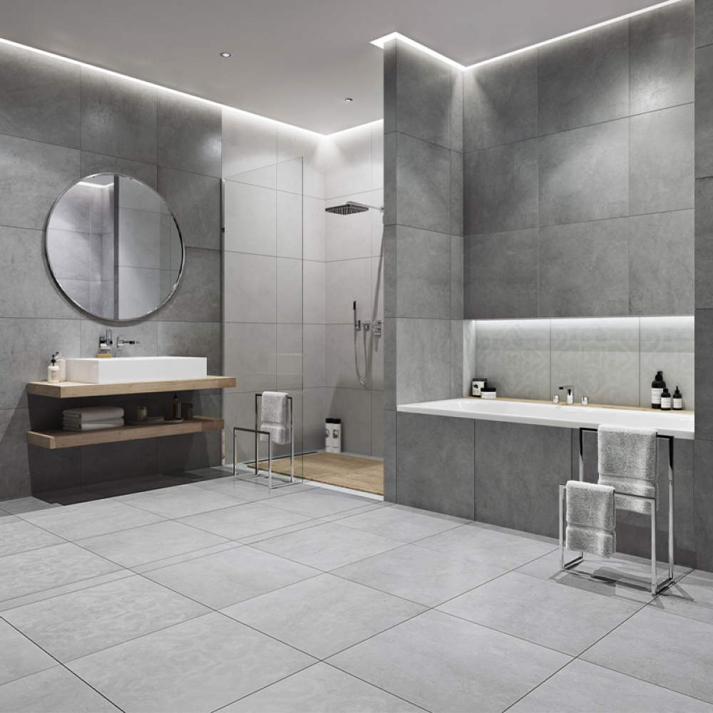 Керамогранит Ceramika Gres Delano Graphite Rect 59,7х59,7 см