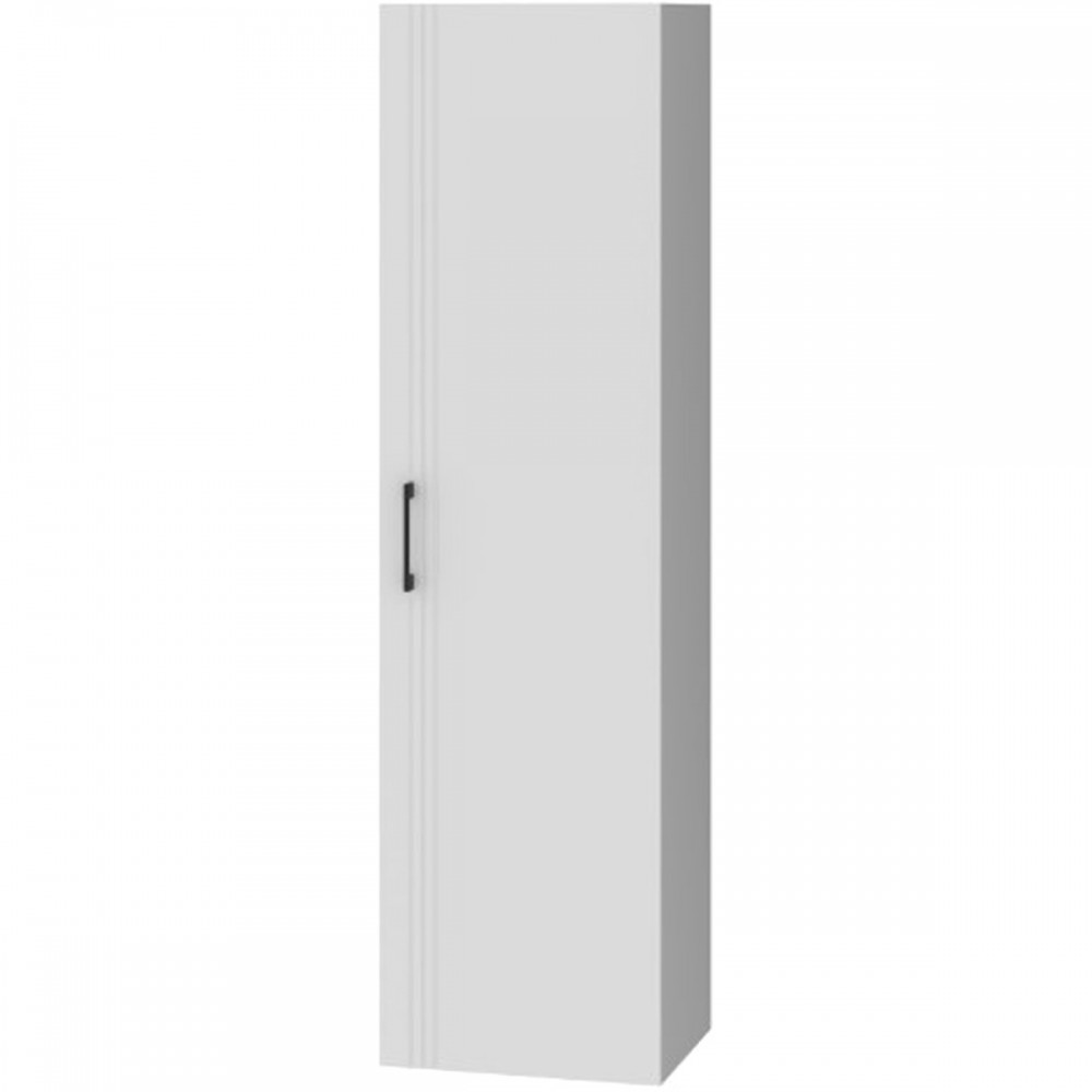 Пенал Devit Urbanis 454170W универсальный 170 см с черными ручками, белый