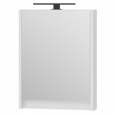 Зеркальный шкаф Devit Small 065050W с подсветкой, белый Зеркальный шкаф Devit Small 065050W с подсветкой, белый