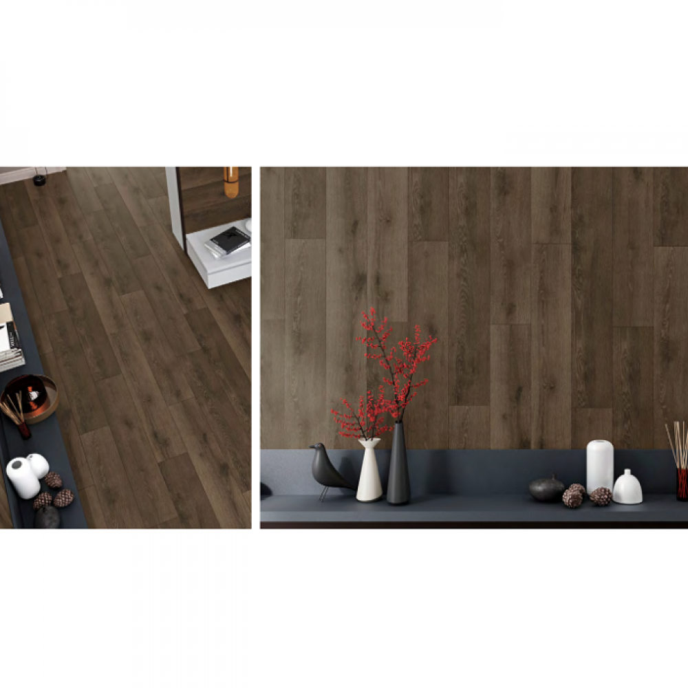 Керамогранит Cersanit Elmwood Brown Mat Rect** 19,8x119,8 см