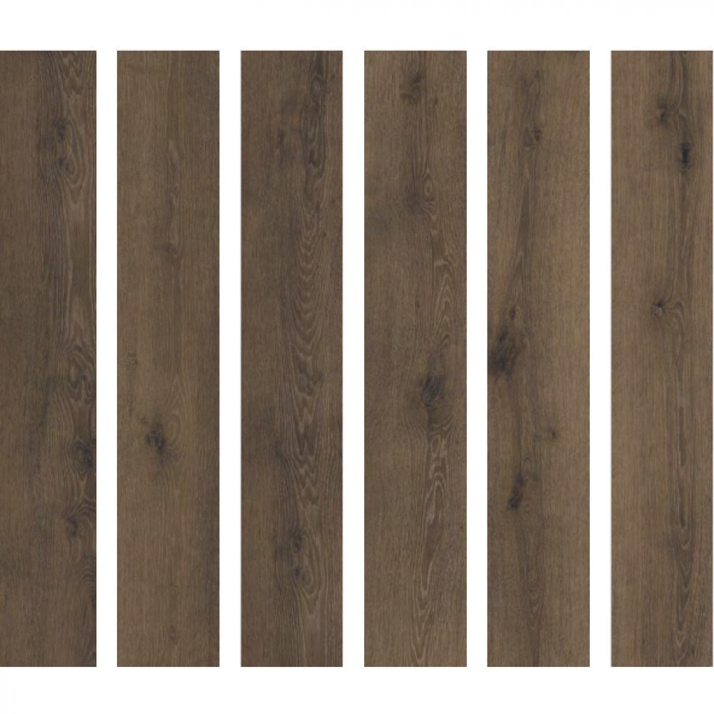 Керамогранит Cersanit Elmwood Brown Mat Rect** 19,8x119,8 см
