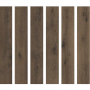 Керамогранит Cersanit Elmwood Brown Mat Rect** 19,8x119,8 см