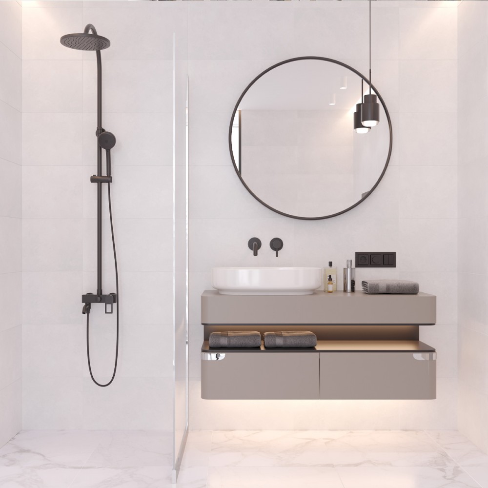 Плитка Golden Tile Doha Светло-Серый 57G051 30x60 см