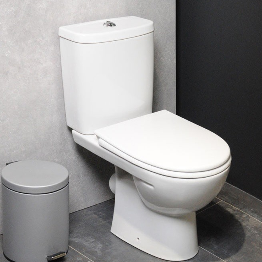 Унитаз-компакт Kolo Freja L79046000 Premium с сиденьем из дюропласта Soft-close