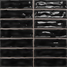 Плитка Ceramica Deseo Sticks black 20x20 см