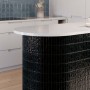 Плитка Ceramica Deseo Sticks black 20x20 см