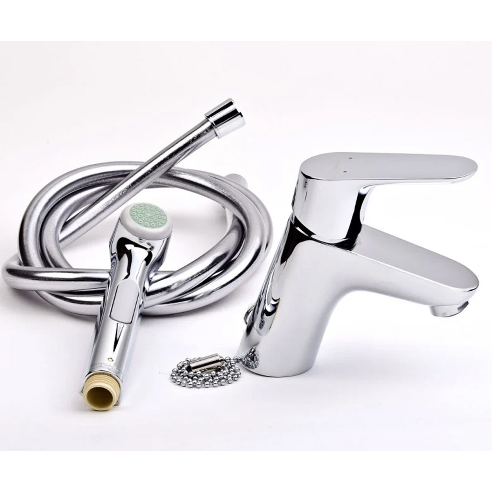 Смеситель для раковины Hansgrohe Focus E2 31926000 с гигиеническим душем
