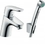 Смеситель для раковины Hansgrohe Focus E2 31926000 с гигиеническим душем