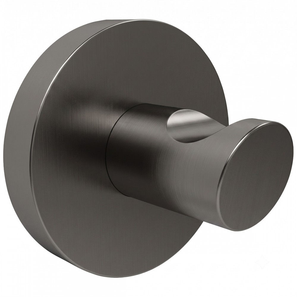 Одинарный крючок Devit Flow DFL21010202GM, цвет Gun Metal PVD