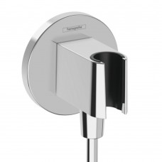 Шланговое подключение Hansgrohe FixFit S 26888000 с держателем для душа