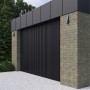 Клинкер Cerrad Kamien Macro Grafit 7,4x30 см