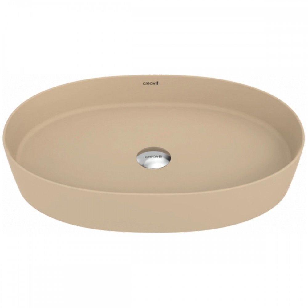 Раковина Creavit Loop LP160-00CM00E-0000 60 см Cappucino Matt