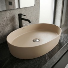 Раковина Creavit Loop LP160-00CM00E-0000 60 см Cappucino Matt