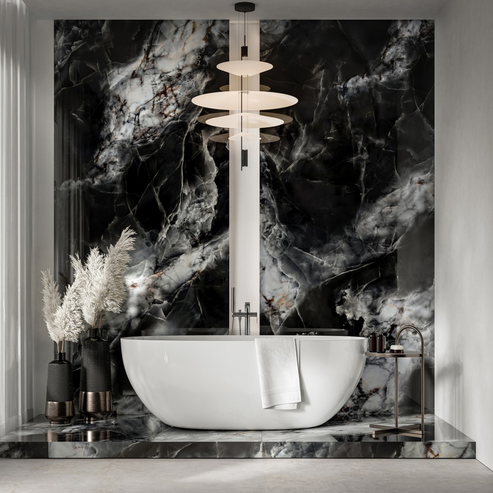 Керамогранит Cerrad Calmness Black Rect. 60x120 см
