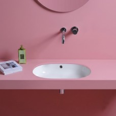 Раковина Olympia Ovale LIL4457001 59 см білий глянець