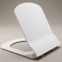 Крышка с сиденьем для унитаза Creavit Elegant KC1103.01.0100E Soft Close, белый матовый