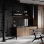 Клинкер Cerrad Kamien Palette Black 7,4x30 см