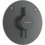 Смеситель скрытого монтажа для душа Hansgrohe DuoTurn S 75418340 черный хром брашированный