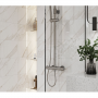 Плитка Cersanit Loren White Glossy 25x40 см