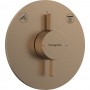 Смеситель скрытого монтажа для душа Hansgrohe DuoTurn S 75418140 бронза матовый
