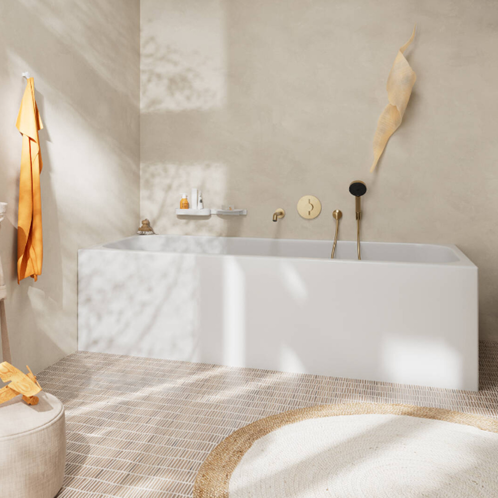Смеситель скрытого монтажа для душа Hansgrohe DuoTurn S 75418140 бронза матовый