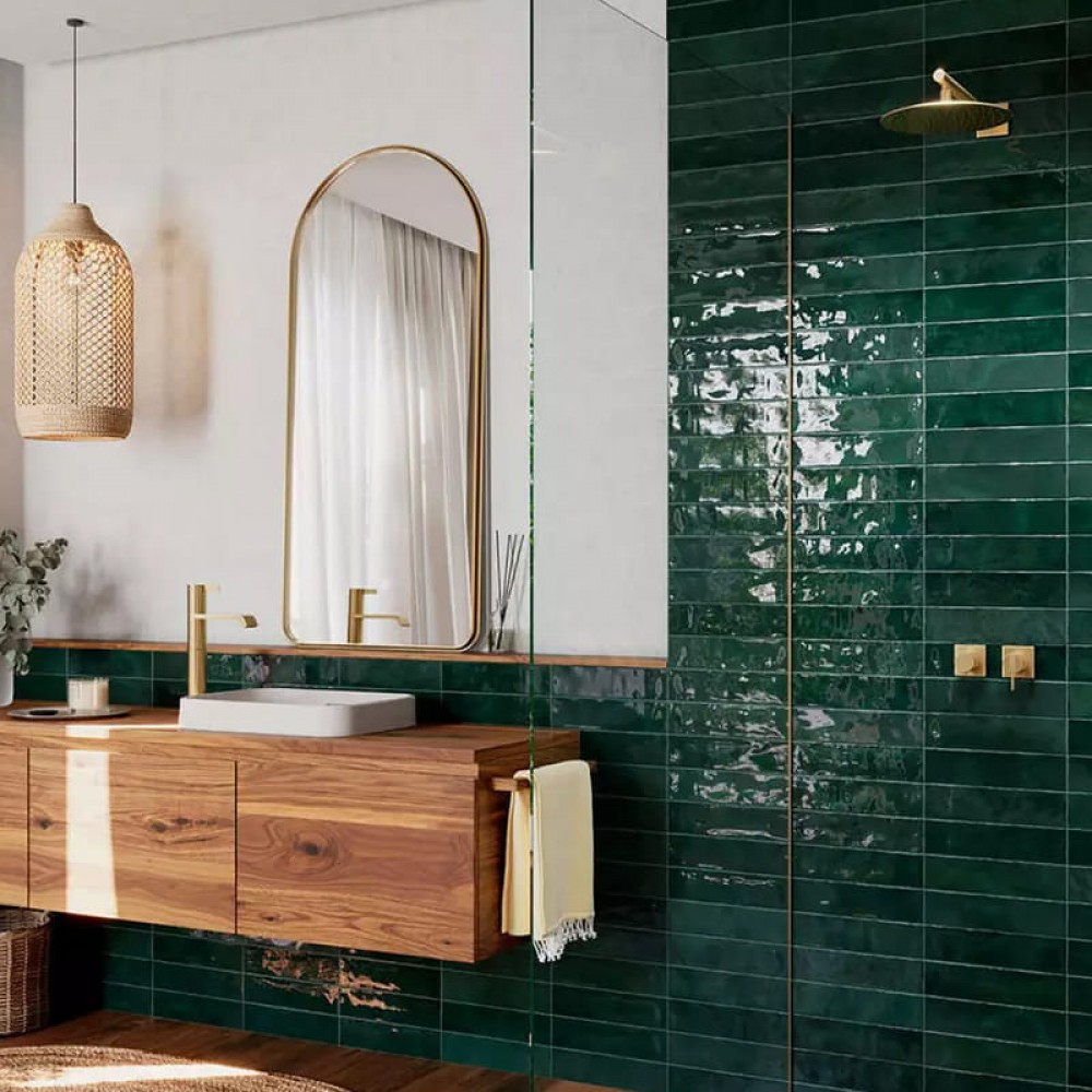 Плитка Ceramica Deseo Nairobi Green 7.5х30 см