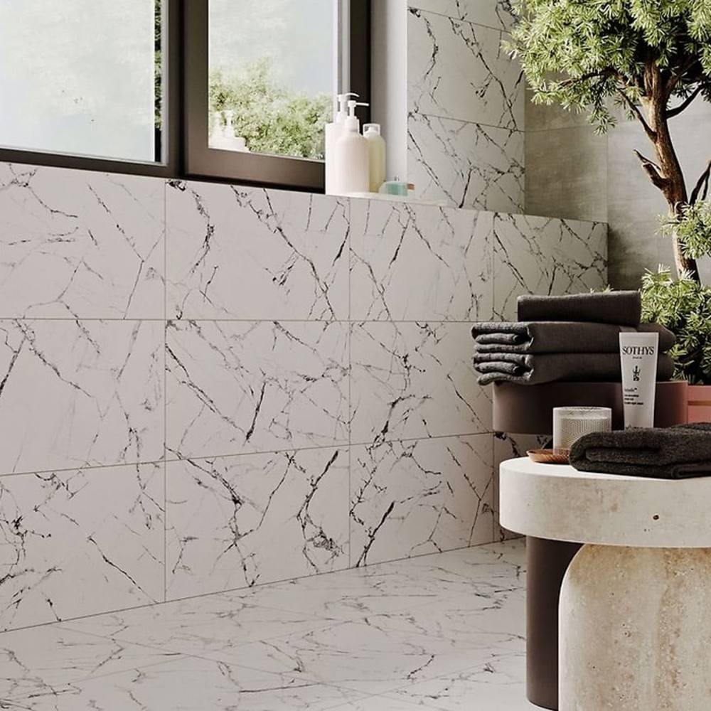 Керамогранит Opoczno Sandro White Satin 42x42 см