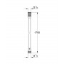 Душевой шланг Grohe Silverflex 28388KF1 черный, 1,75м