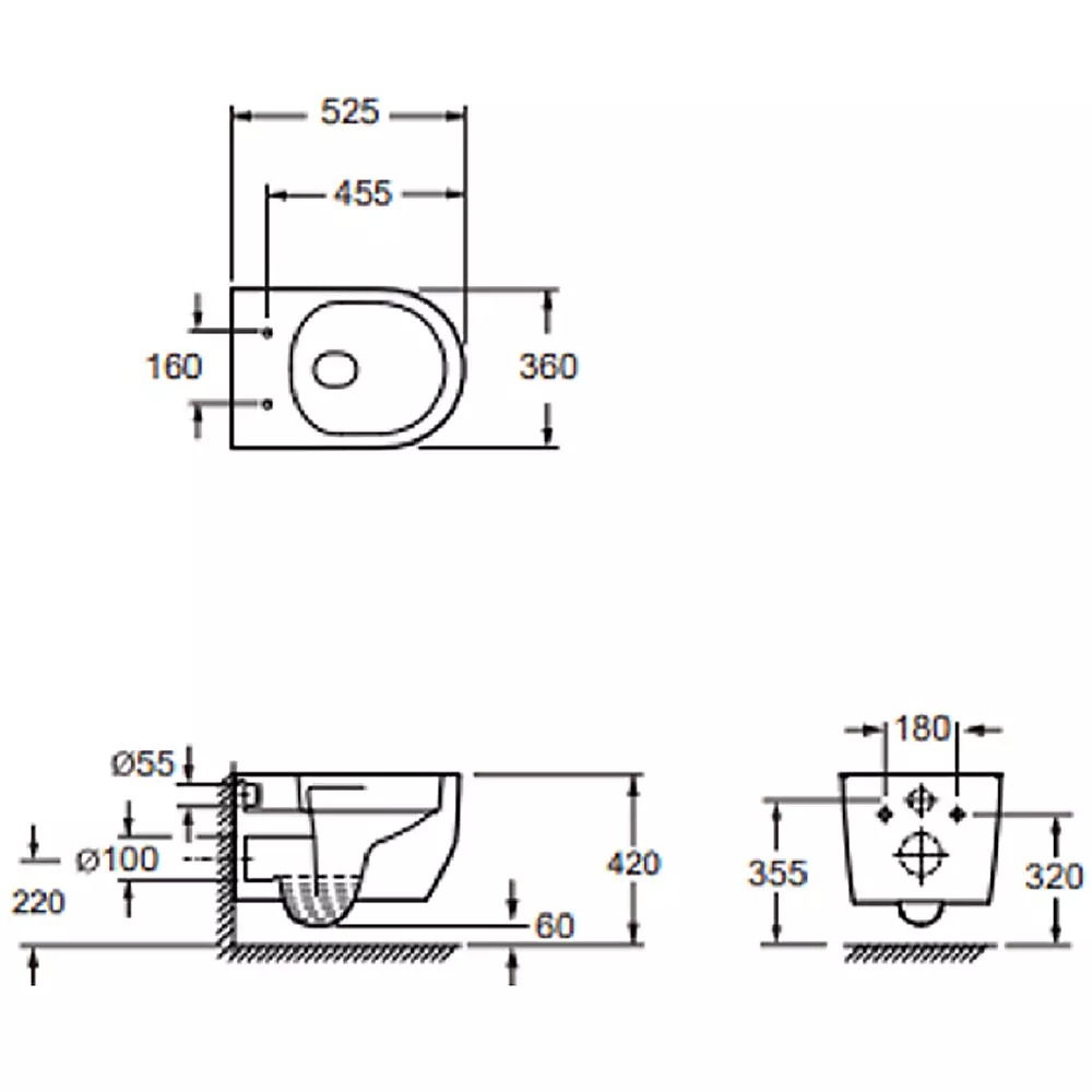 Унитаз подвесной Devit Do It 4010511 с крышкой soft-close, Vortex Flush, белый глянец