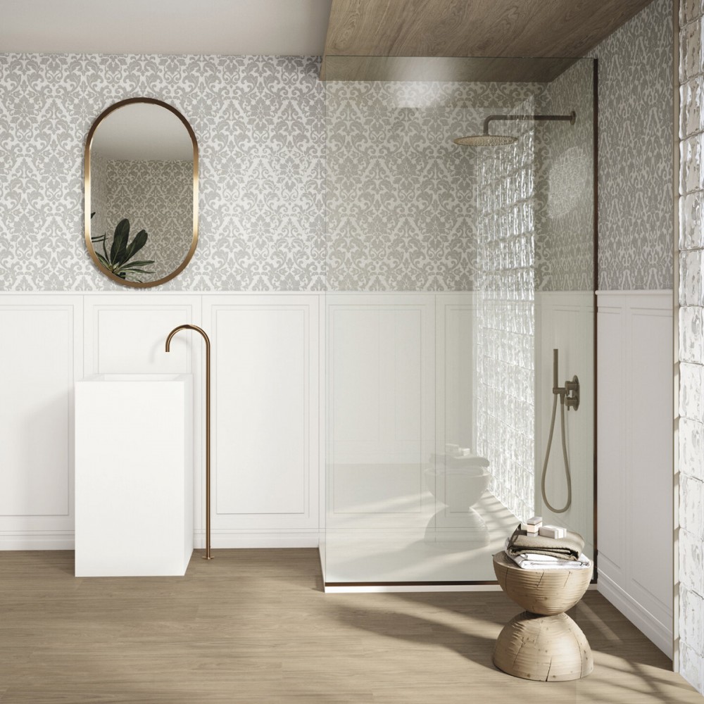 Фриз Ape Zocalo Bellagio Bianco 10x60 см