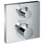 Смеситель скрытого монтажа для душа Hansgrohe Ecostat Square 15714000 с термостатом