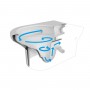 Унитаз подвесной Devit Art 3.0 3030140G безободковый с крышкой soft-close, Vortex Flush, серый мат