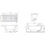 Акриловая ванна Villeroy&Boch O. Novo BA170CAS2V-01
