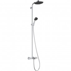 Душова система Hansgrohe Activera S 240 1jet EcoSmart 28871000, з термостатом Ecostat Fine, хром